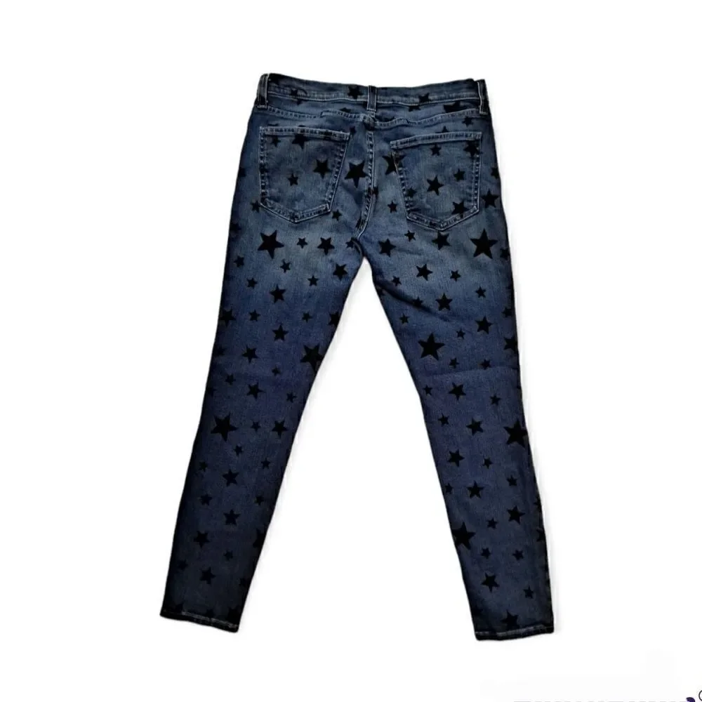 Current/Elliott Stiletto Skinny Jeans Denim Blue